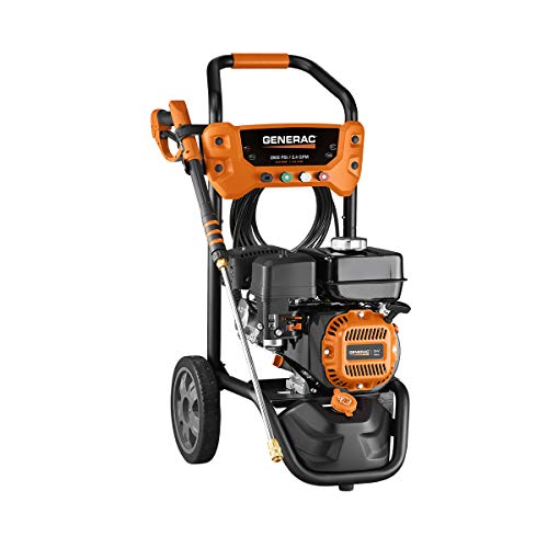 Generac 7954 Pressure Washer 2900PSI, One Size, Black, Orange
