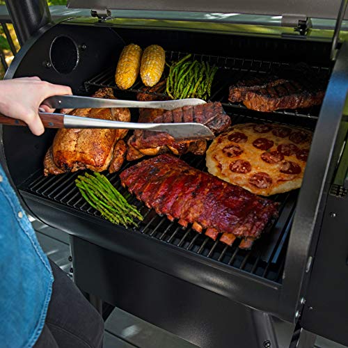 Traeger Grills TFB57GZEO Pro Series 575 Grill bundle with Echo Dot (3rd Gen) Charcoal