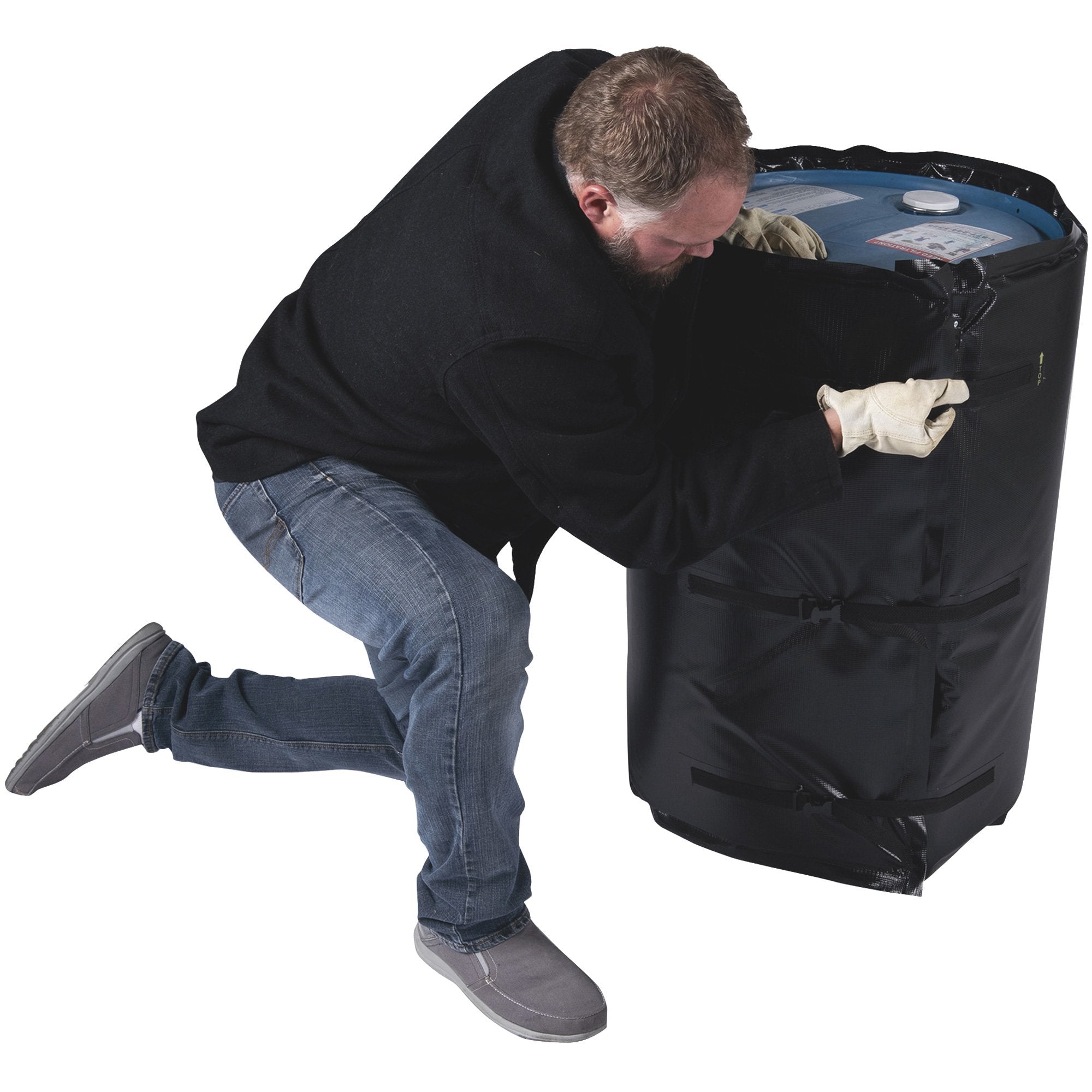 Powerblanket BH55RR-80 55 Gallon Insulated Drum Heater 80°F Fixed New