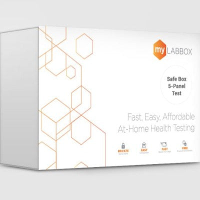 myLAB Box Safe Box - 5 Panel At Home STD Test Pack