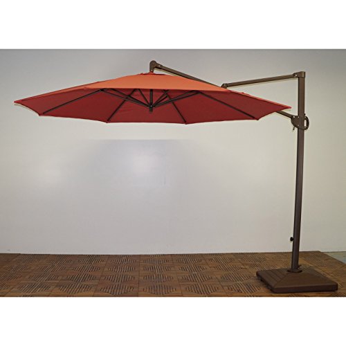 Shade Trends 11 ft. Trigger Lift Cantilever Offset Umbrella
