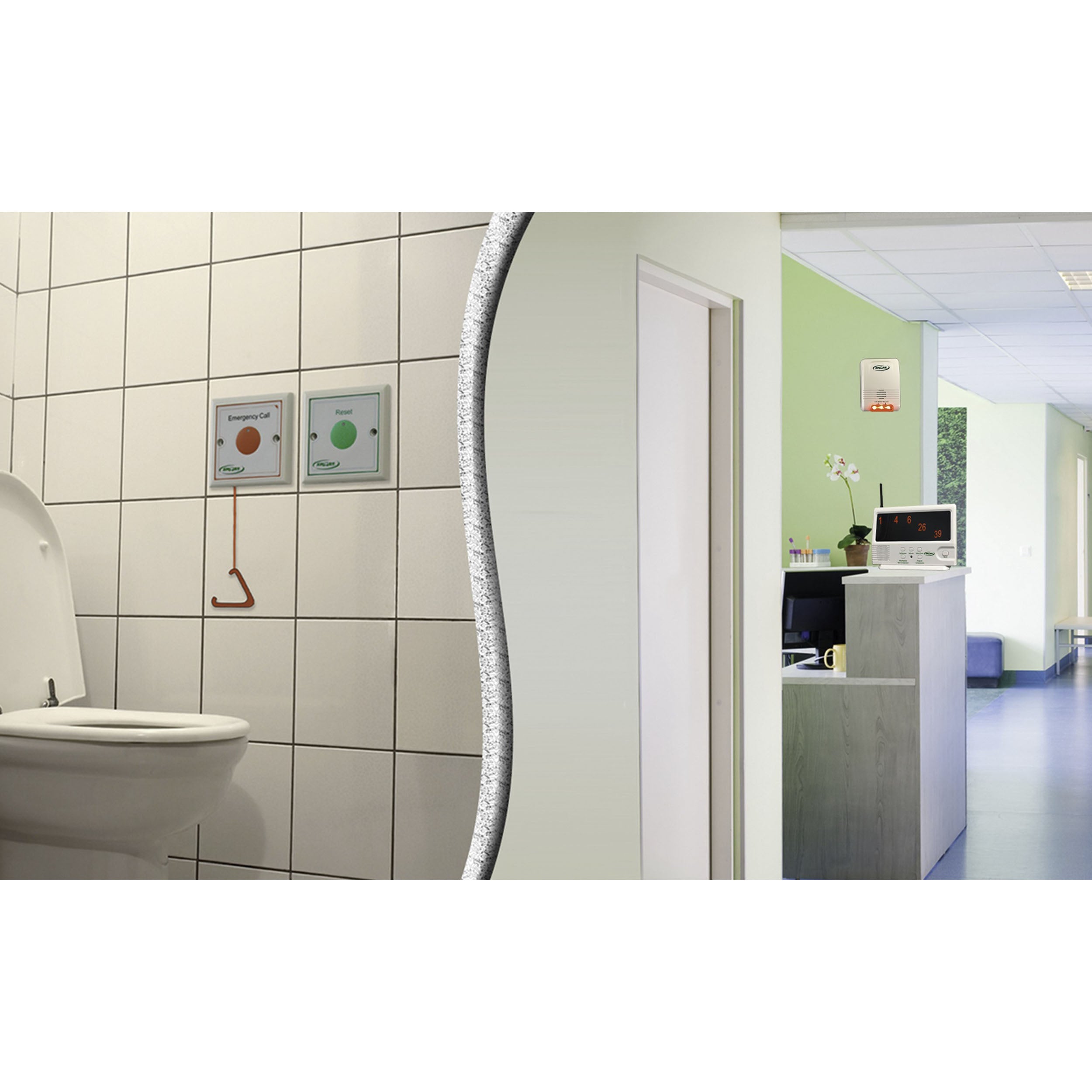 Smart Caregiver Easy-to-Use Call Button & Light System