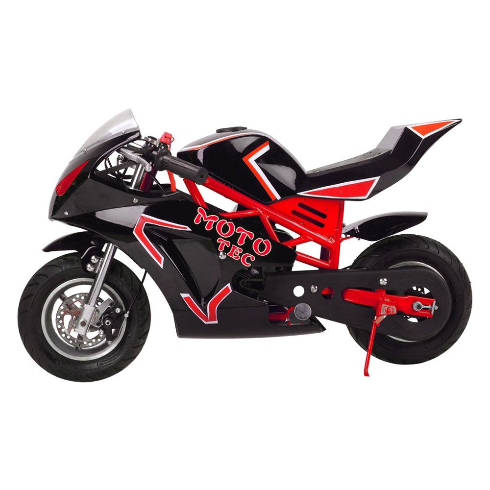 MotoTec 49cc 2-Stroke Gas Kids Pocket Rocket GT Bike