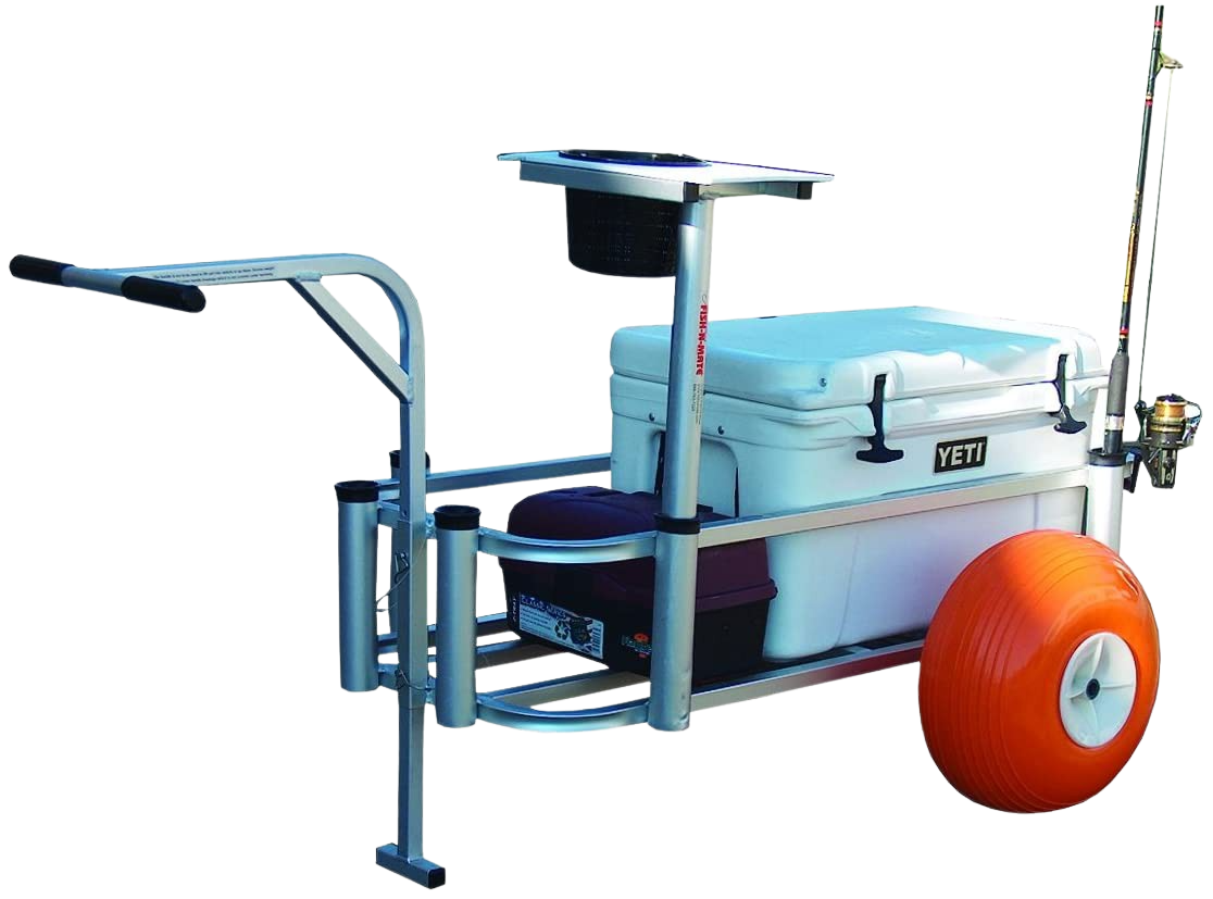 Angler's Fish-N-Mate 310 Sr. Beach Cart With Poly Wheels New