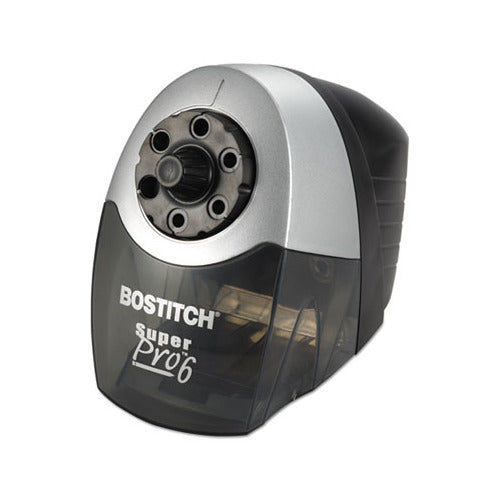 Stanley Bostitch Super Pro 6 Commercial Electric Pencil Sharpener, Gray/Black