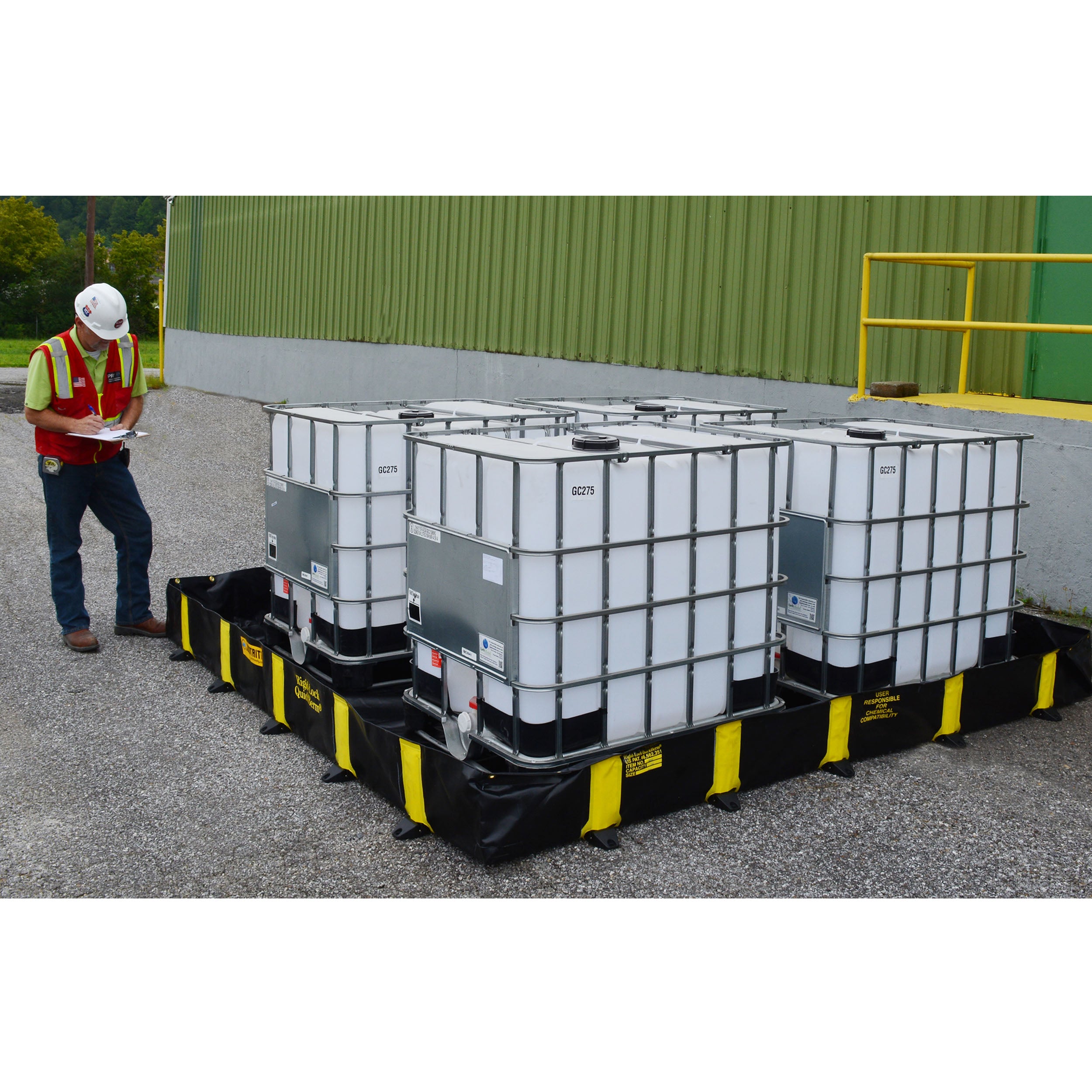 Justrite Rigid-Lock Quickberm®