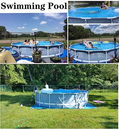 120In×30In Swimming Pool Paddling Pool Round Frame Above Ground Pool Pond Family Swimming Pool Metal Frame Structure Pool
