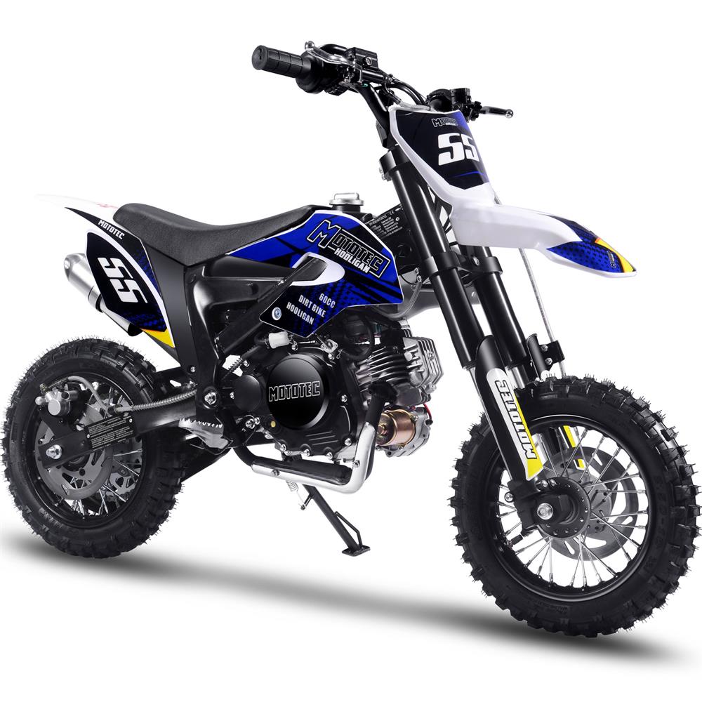 Mototec 60cc 4-Stroke Hooligan Kids Gas Dirt Bike