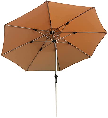 Patio Umbrella Patio Canopy Round Patio Garden Umbrella Balcony Beach Lawn Picnics Porch Hotel GCSQF210526(Color:Beige;Size:2.5x2.7m)