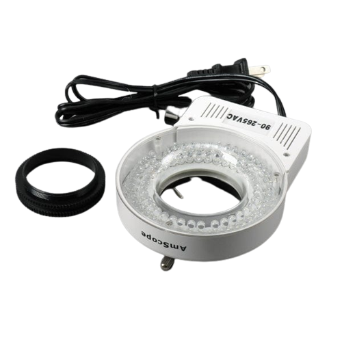 Amscope SM-3BX-80S 3.5X - 45X Stereo Zoom Microscope on Boom Stand with 80 LED Light New