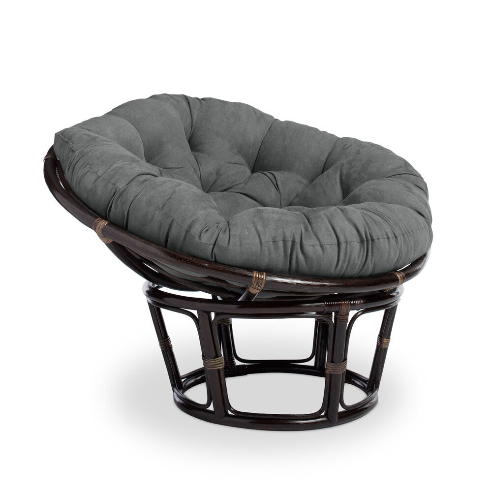 International Caravan Bali 42-Inch Papasan Chair with Cushion