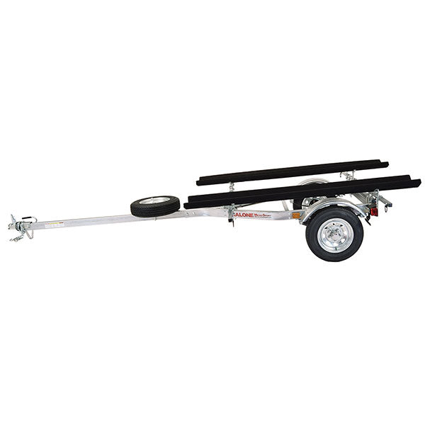 Malone MicroSport LowBed 2 Kayak Spare Tire Trailer Package