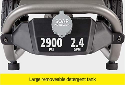 Karcher 11073840 G2900X Gas Powered Pressure Washer, Gray/Yellow