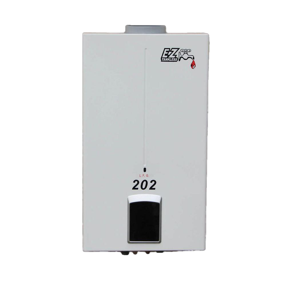EZ Tankless EZ-202-LP 4.0 GPM 85000 BTU Liquid Propane Portable Tankless Water Heater Manufacturer RFB