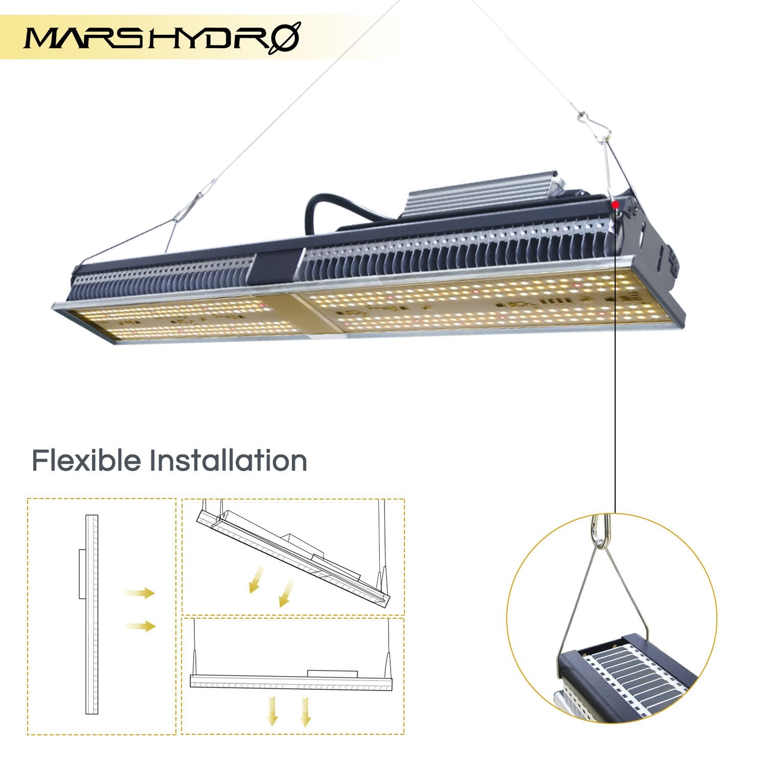 Mars Hydro SP-150 LED Grow Light New