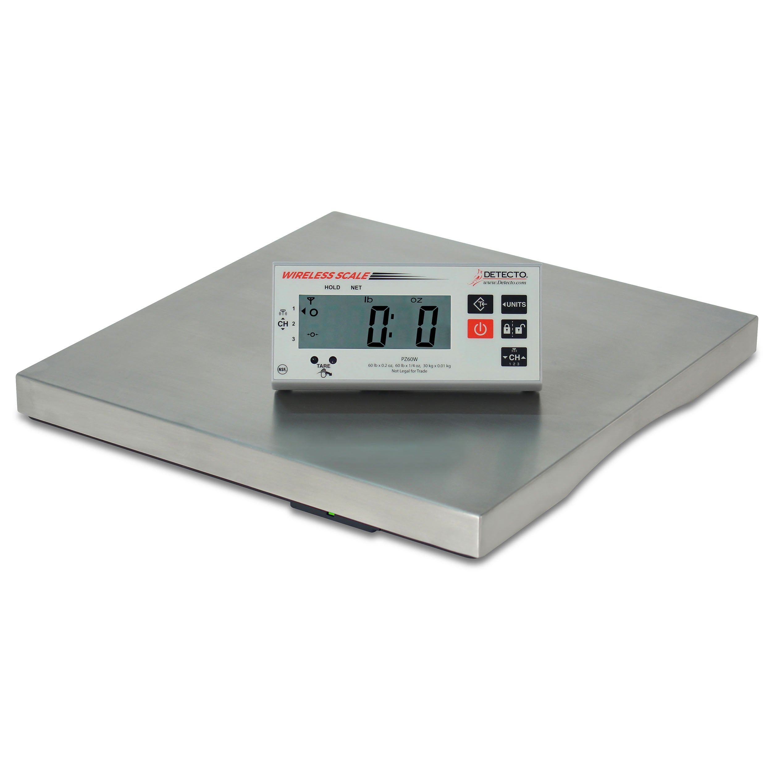 Detecto PZ Series Wireless Digital Ingredient Scale