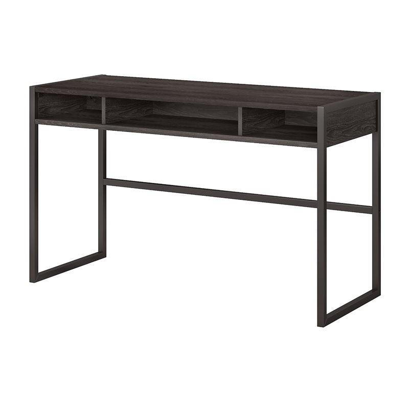 Office by kathy ireland Atria 48W x 20D Desk Return in Charcoal Gray