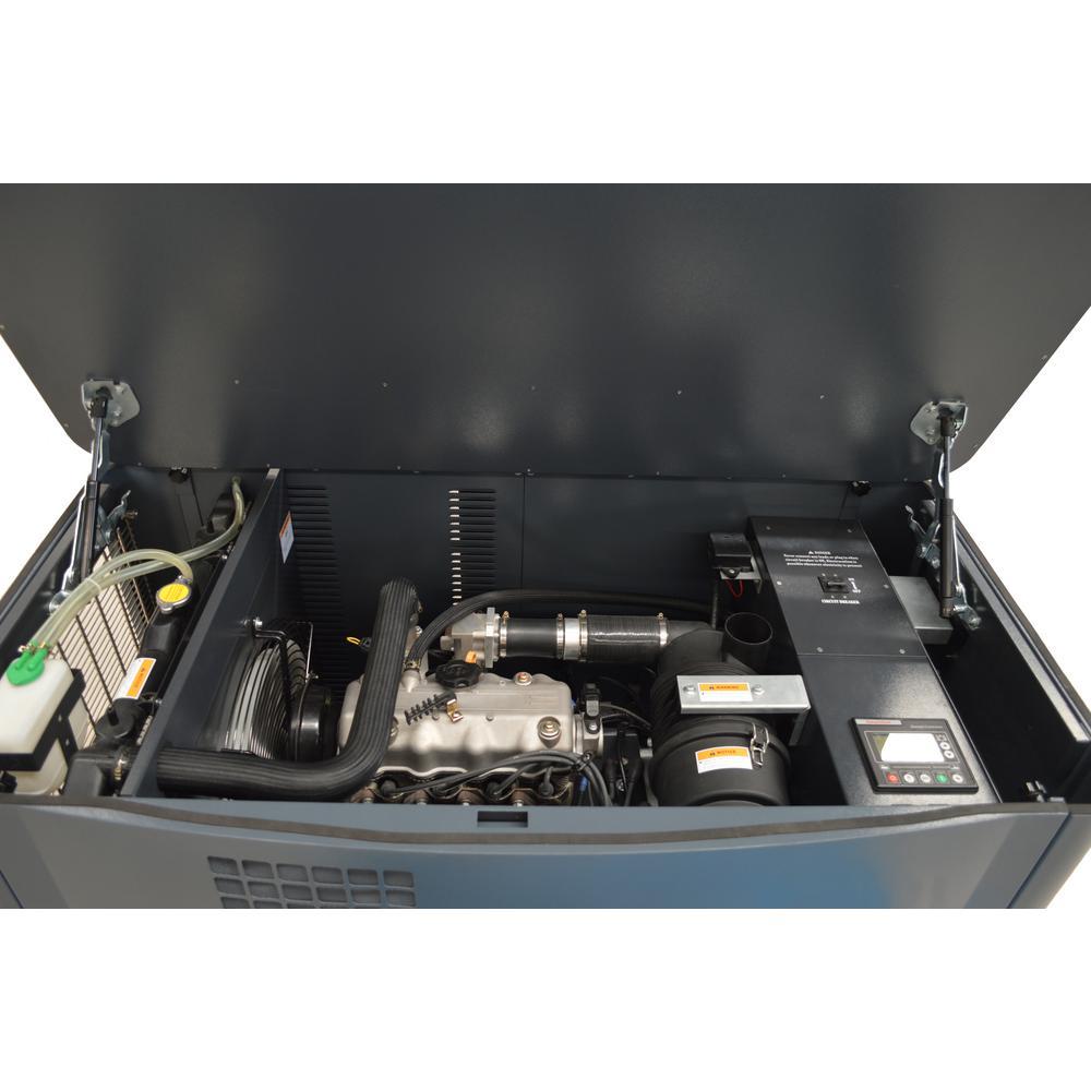 Trane TR20REG-DB 20kW Single Phase Liquid Cooled Standby Generator with 200 Amp ATS and battery New