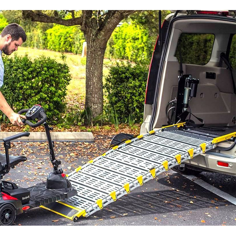 Roll-A-Ramp Powered Auto Fold™ Full-Size Van Ramp