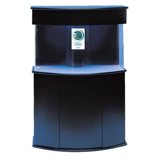 Clear For Life UniQuarium Bow-Front 3-in-1 Fresh or Saltwater Acrylic Aquarium