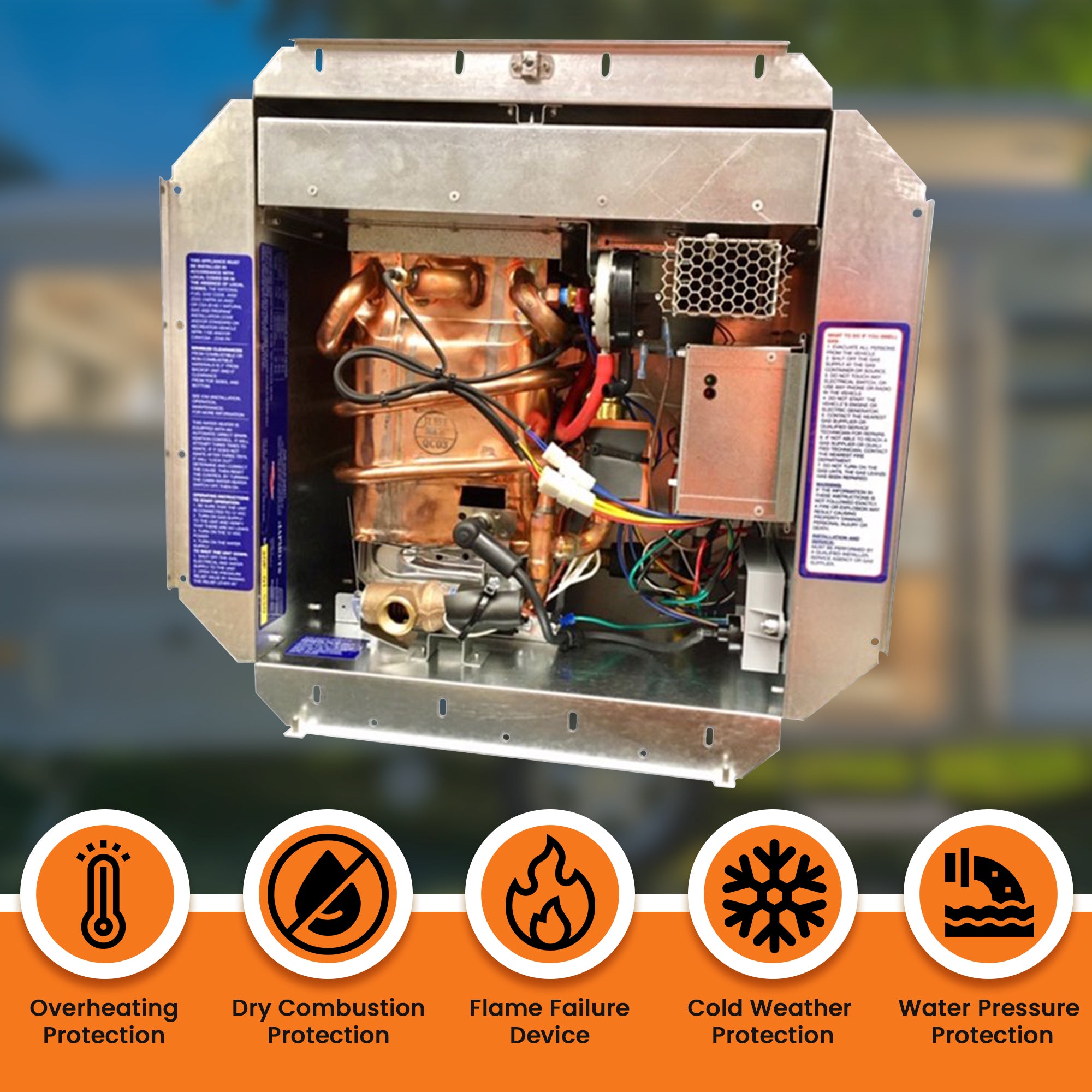 Precision Temp RV-550 EC Tankless Water Heater