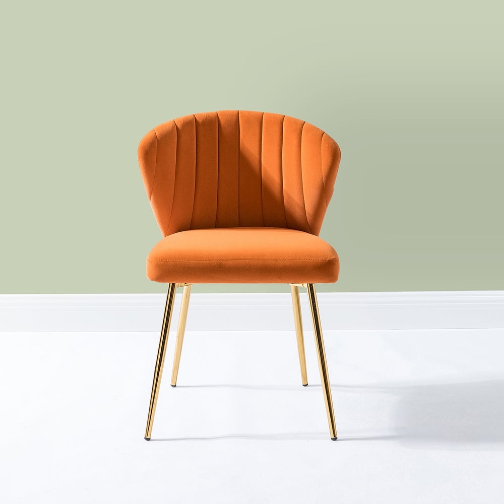 Luna Upholstered Side Chair with Tufted back