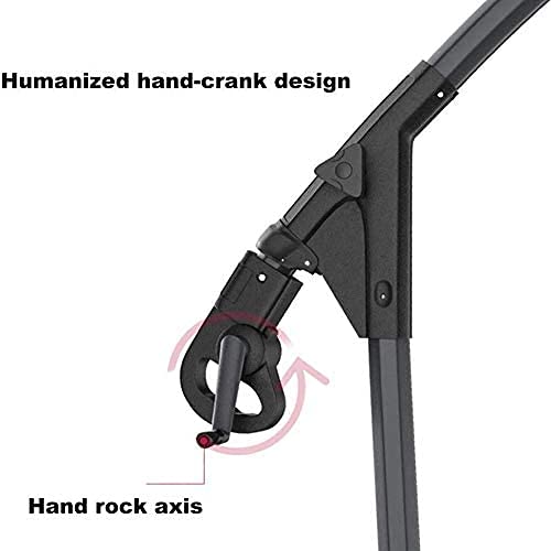 Patio Umbrella Garden Patio Parasol Parasol Umbrellas, Patio Cantilever Umbrellas, Adjustable Angles, Waterproof and Uv Resistant Fabrics, Foldable Outdoor Market Umbrella, Suitable for Terrace, Pool