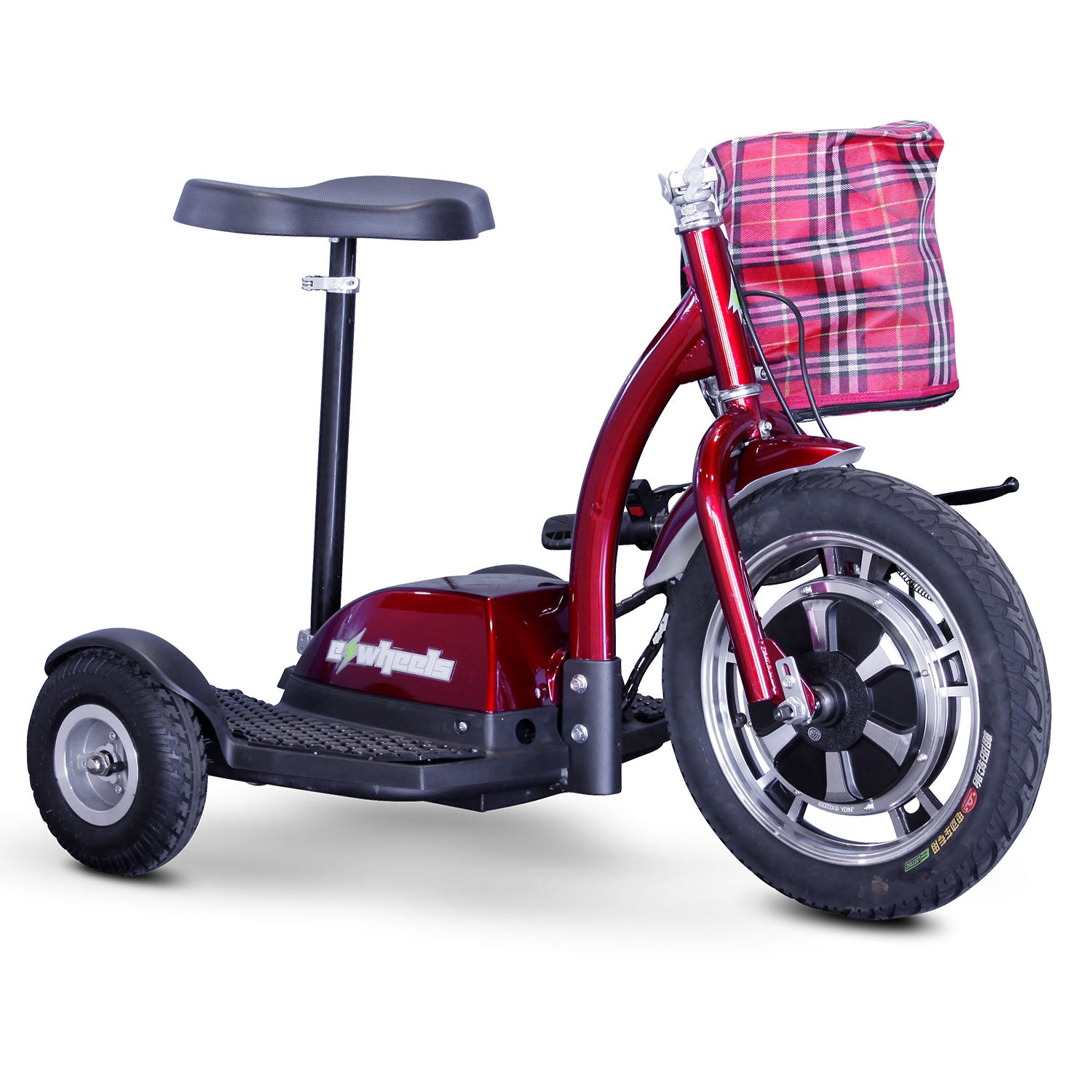EWheels EW-18 Stand-in-Ride 3-Wheel Folding Mobility Scooter