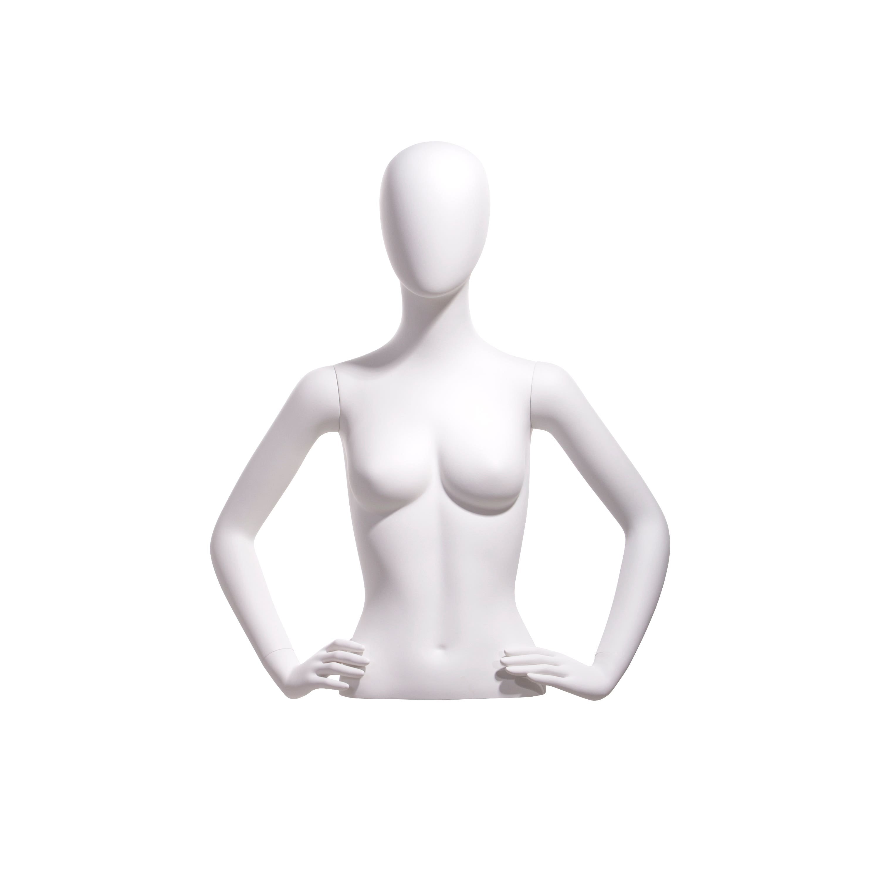 Econoco Female Bust, Oval Head, Hands on Hip