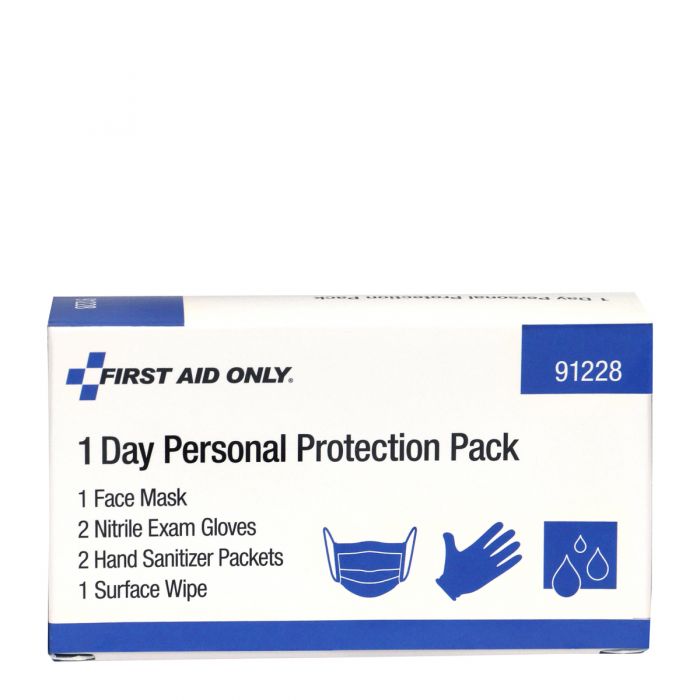 First Aid 1-Day Personal Protection Kit (Case of 60)