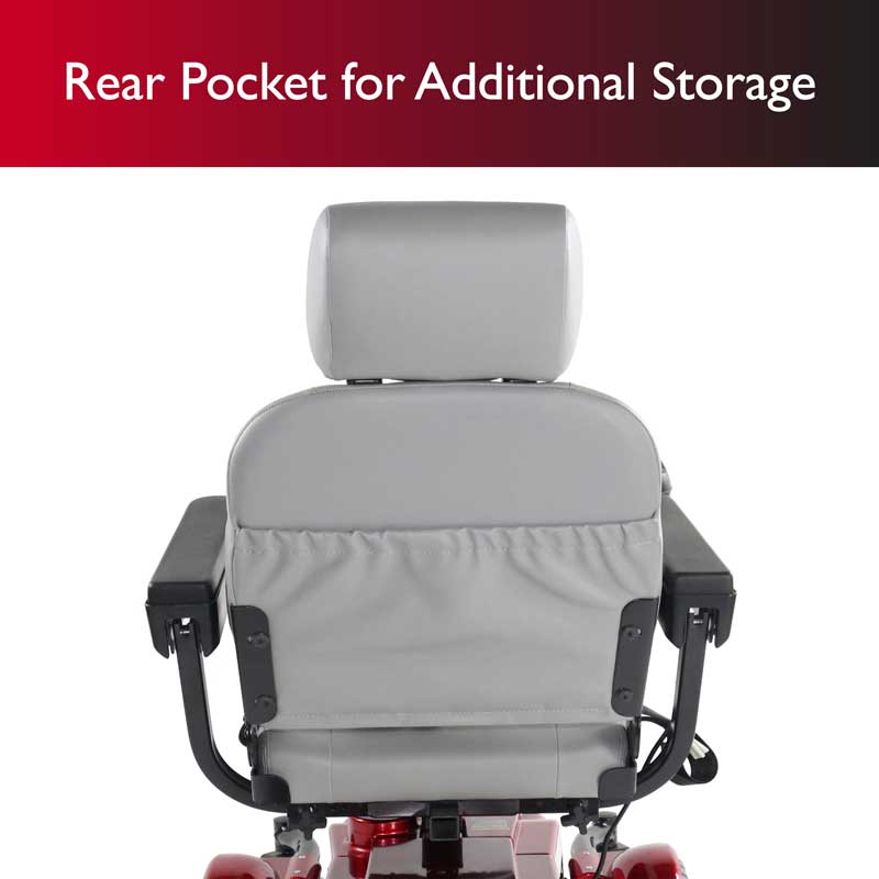 Zip’r Mantis SE Electric Wheelchair with Power Adjustable Seat Red New