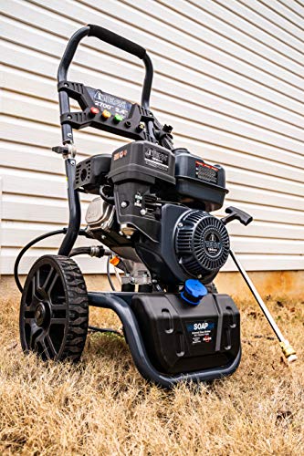 A-ITECH AT30-127001 Gas Powered Pressure Washer 2700 PSI & 2.4 GPM On-Board Soap Tank with 5 Nozzle Set, CARB Compliant
