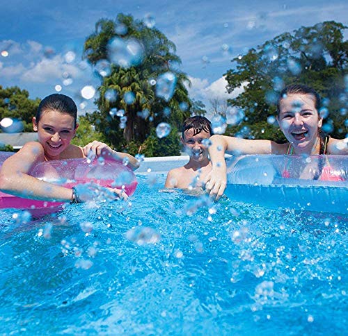 XLBHSH 305×76 cm Round Frame Swimming Pool Metal Frame Pool Above Ground Pool Pond Family Swimming Pool Metal Frame Structure Pool Leisure