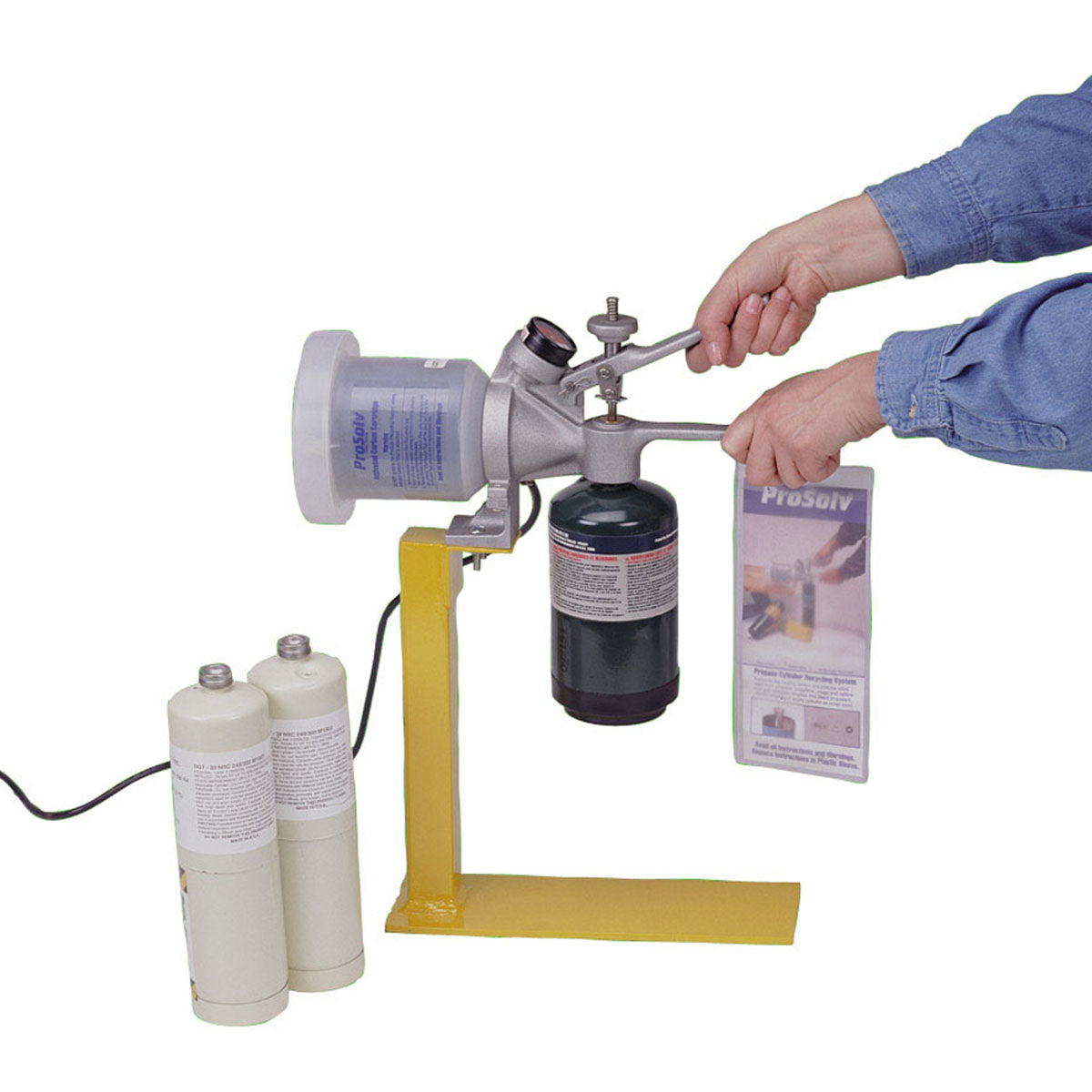 Justrite Prosolv® 4000 Propane Calibration Cylinder Recycling System