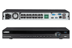 Lorex LN10802-166W 16 Camera 16 Channel NVR 4MP HD Outdoor Surveillance Security System New
