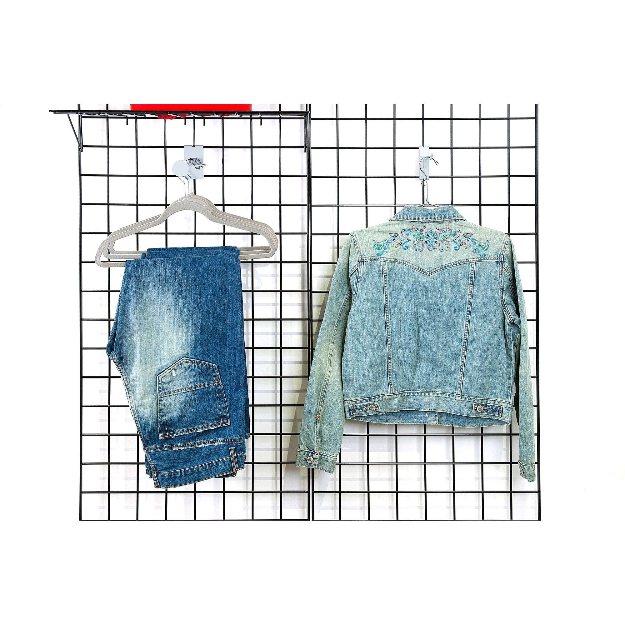 Econoco Grid Panels - Black (3 Pcs. Per Carton)