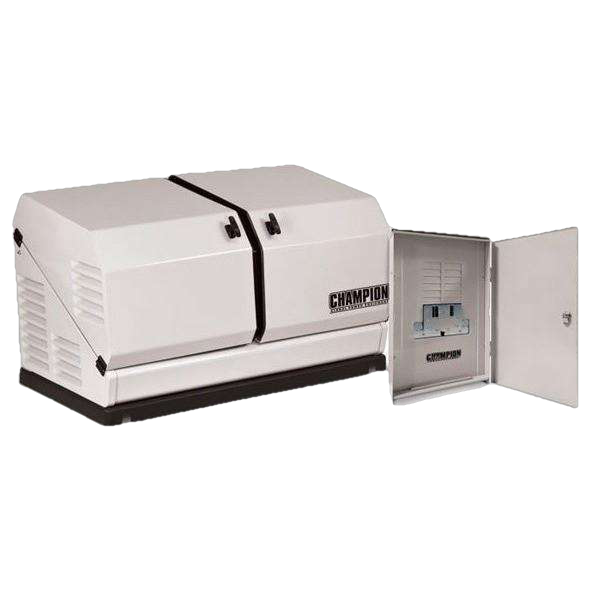 Champion 100179 Home Standby Generator 12.5kW Nema 3 Transfer Switch