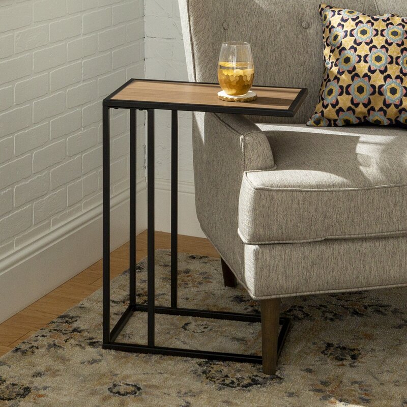 Jorgensen Asymmetrical Modern End Table