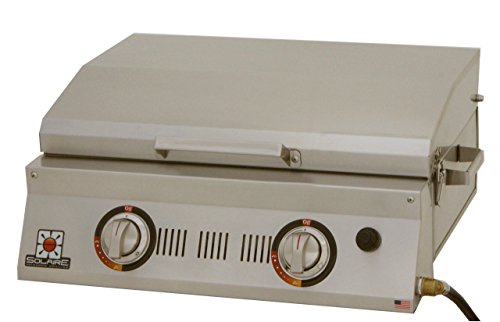 Solaire SOL-AA23A-LP AllAbout Double Burner Infrared Gas Grill, Stainless Steel