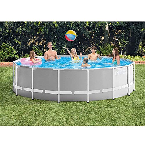 Intex 15ft x 48in Prism Swimming Pool Set w/Ladder, Cover and Maintenance Kit