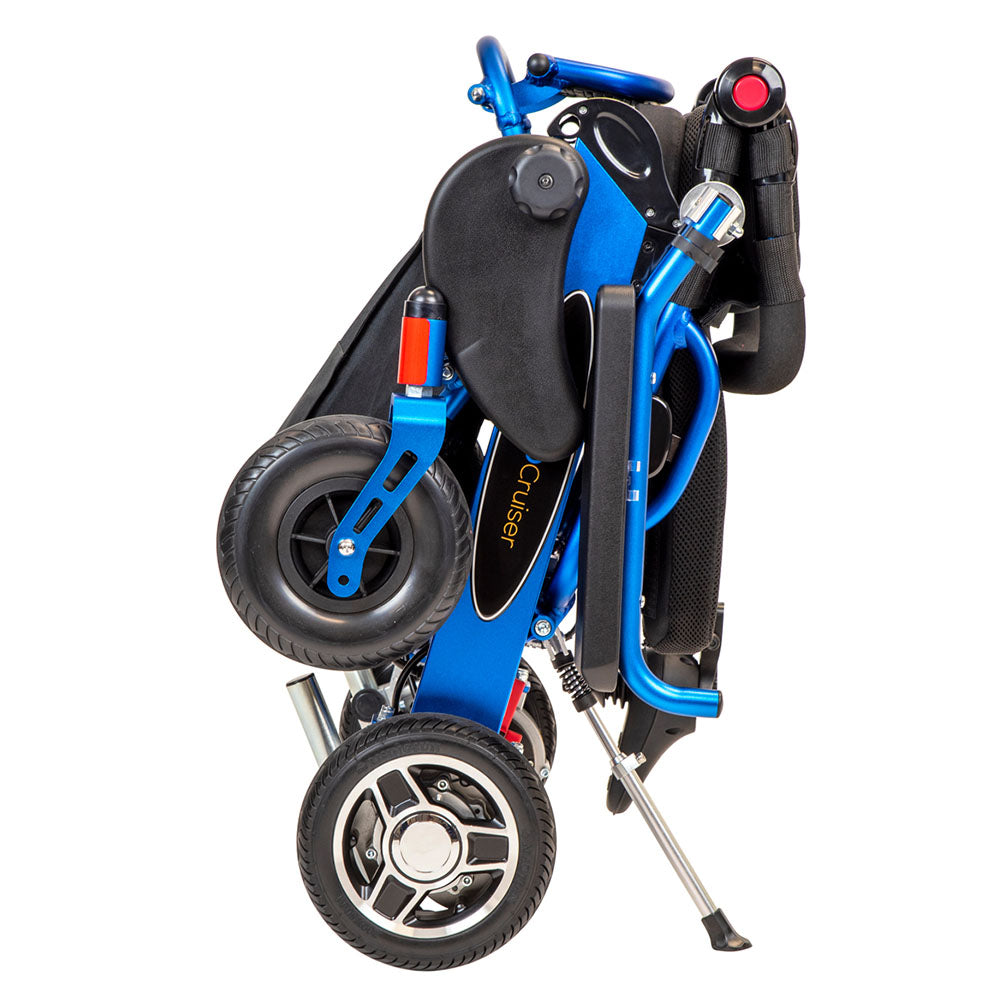 Geo Cruiser DX Lightweight Foldable Electric Wheelchair
