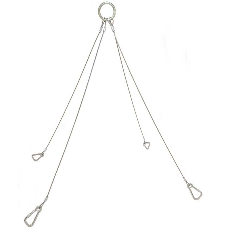 Junkin Stainless Steel Carabiner Lifting Bridle