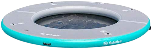 Swimline Solstice 38100 10 x 10 ft. Circular Floating Lounge Dock New