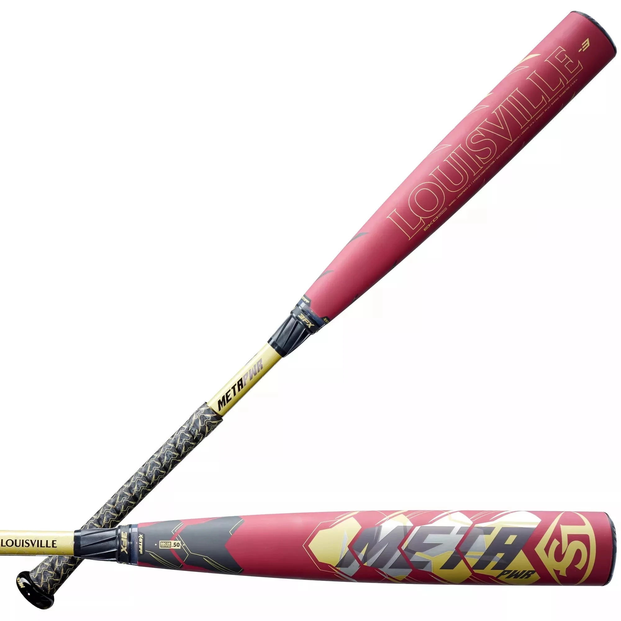 Louisville Slugger Meta Pwr Bbcor Bat 2021 (-3)