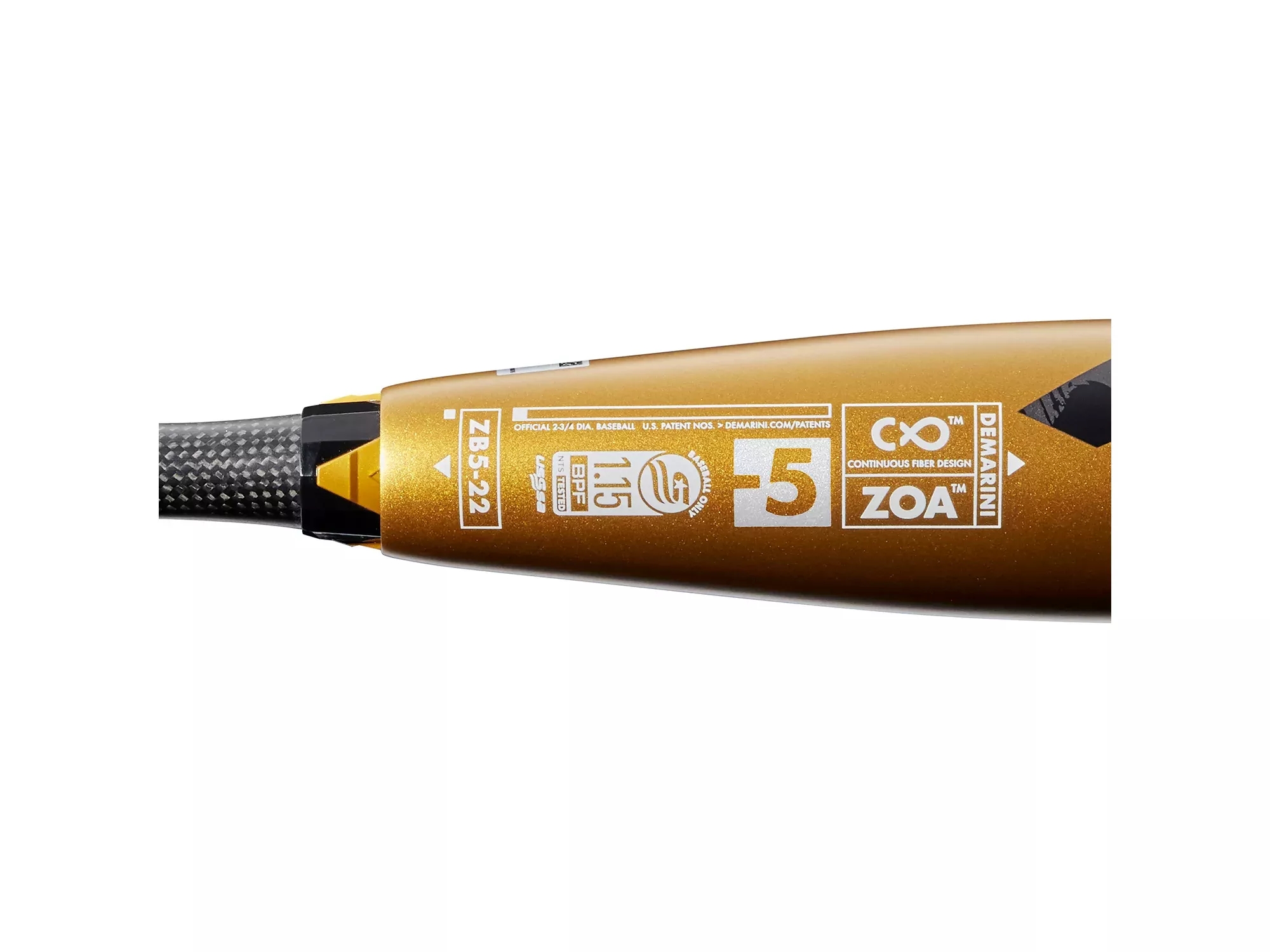DeMarini Zoa USSSA Bat 2022 (-5)