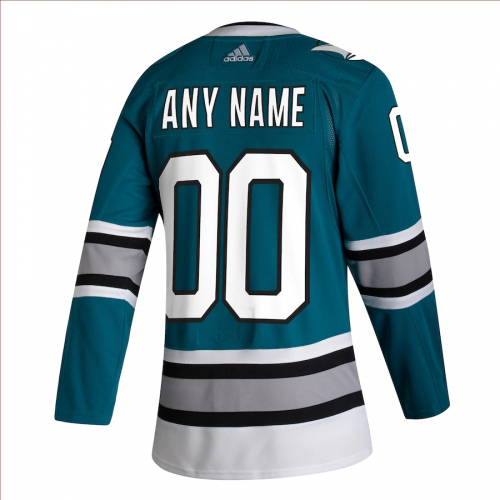 Men San Jose Sharks Custom NHL Jersey