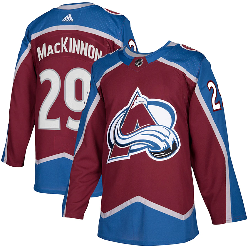 Men Colorado Avalanche Nathan MacKinnon #29 NHL Jersey