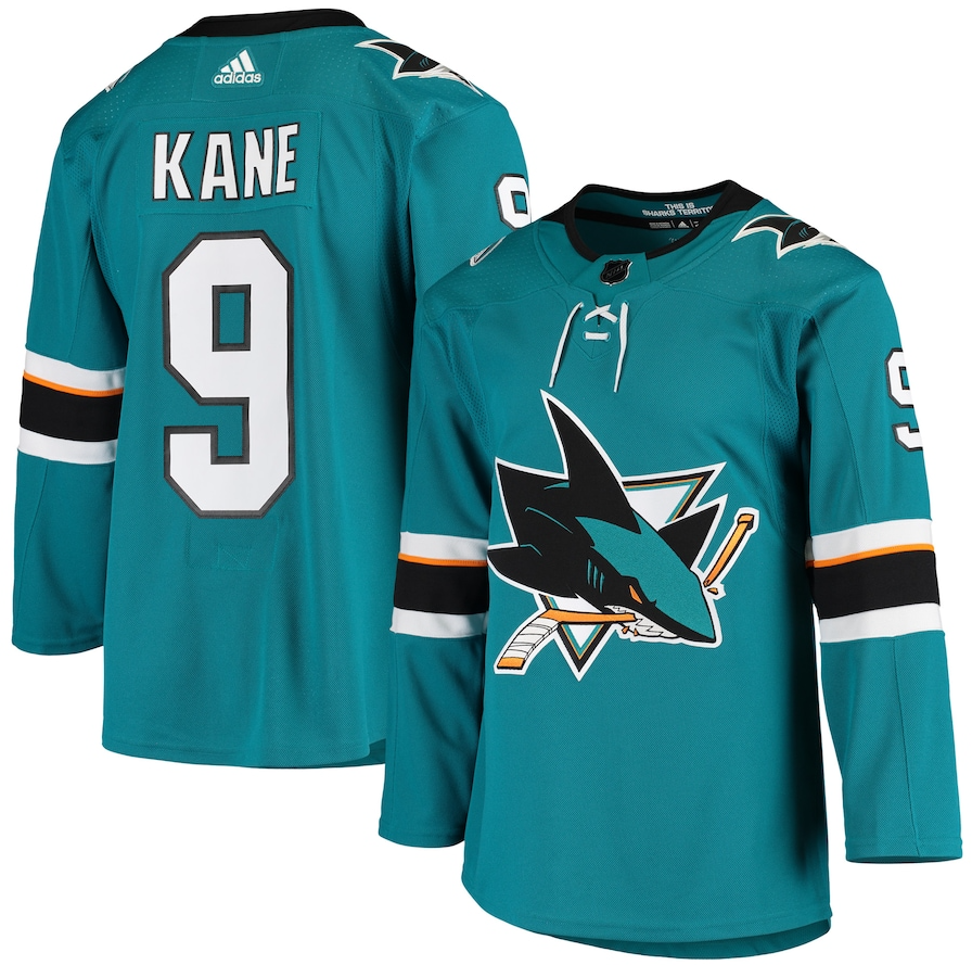 Men San Jose Sharks Evander Kane #9 NHL Jersey