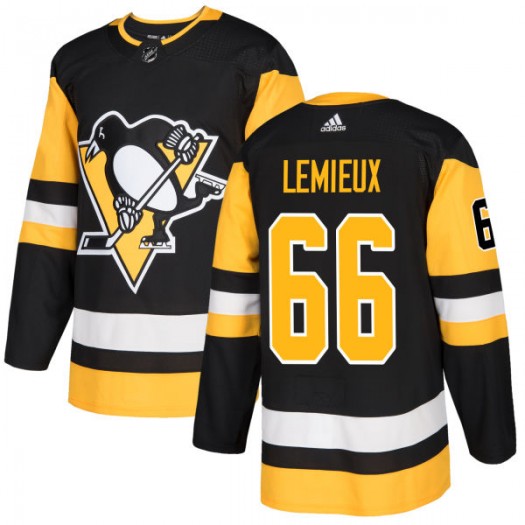 Men Pittsburgh Penguins Mario Lemieux #66 NHL Jersey