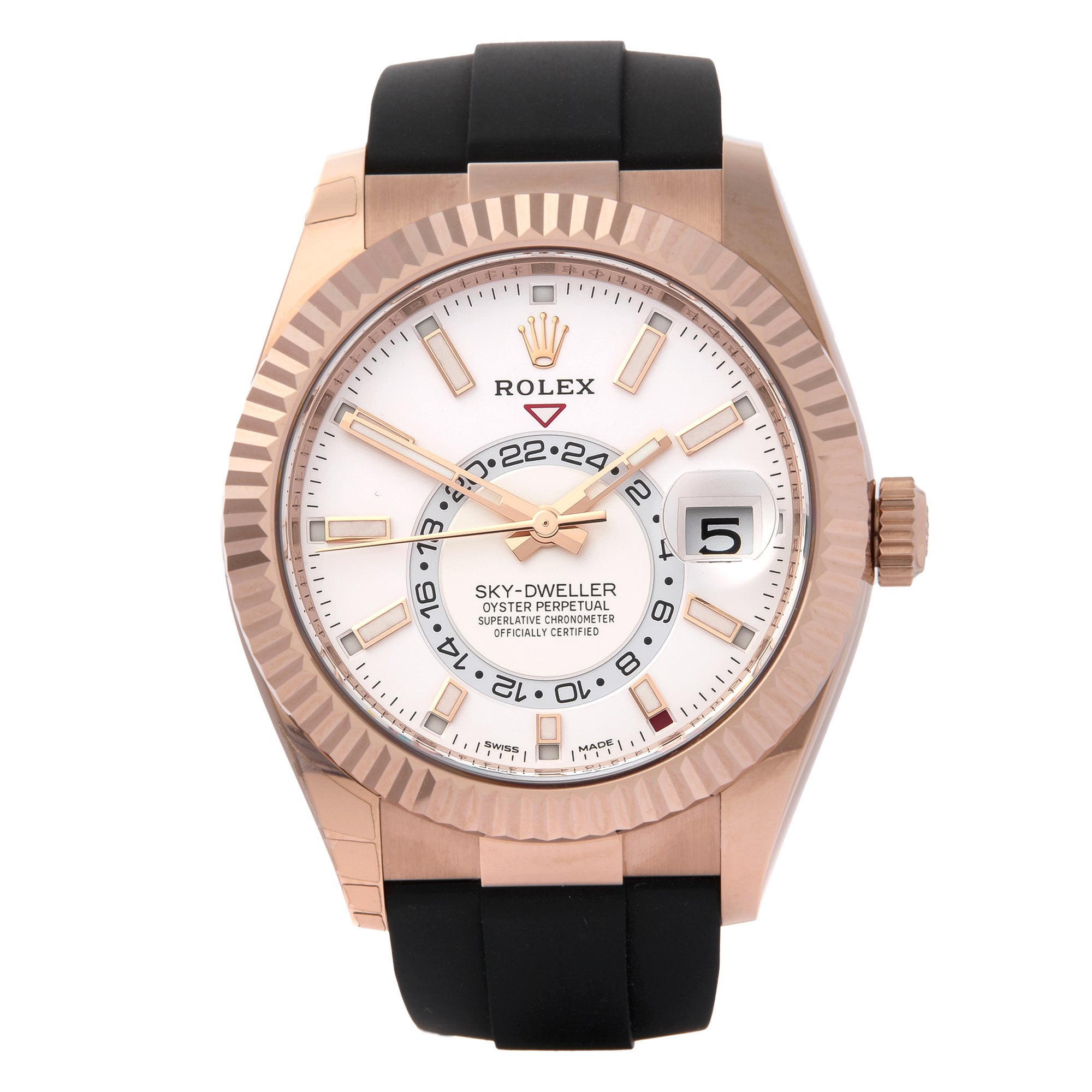 Sky-Dweller Oyster Flex White Dial 42mm